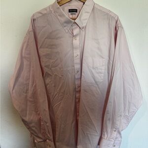 Van Heusen Men's Pink Dress Shirt 19 36/37 3xl